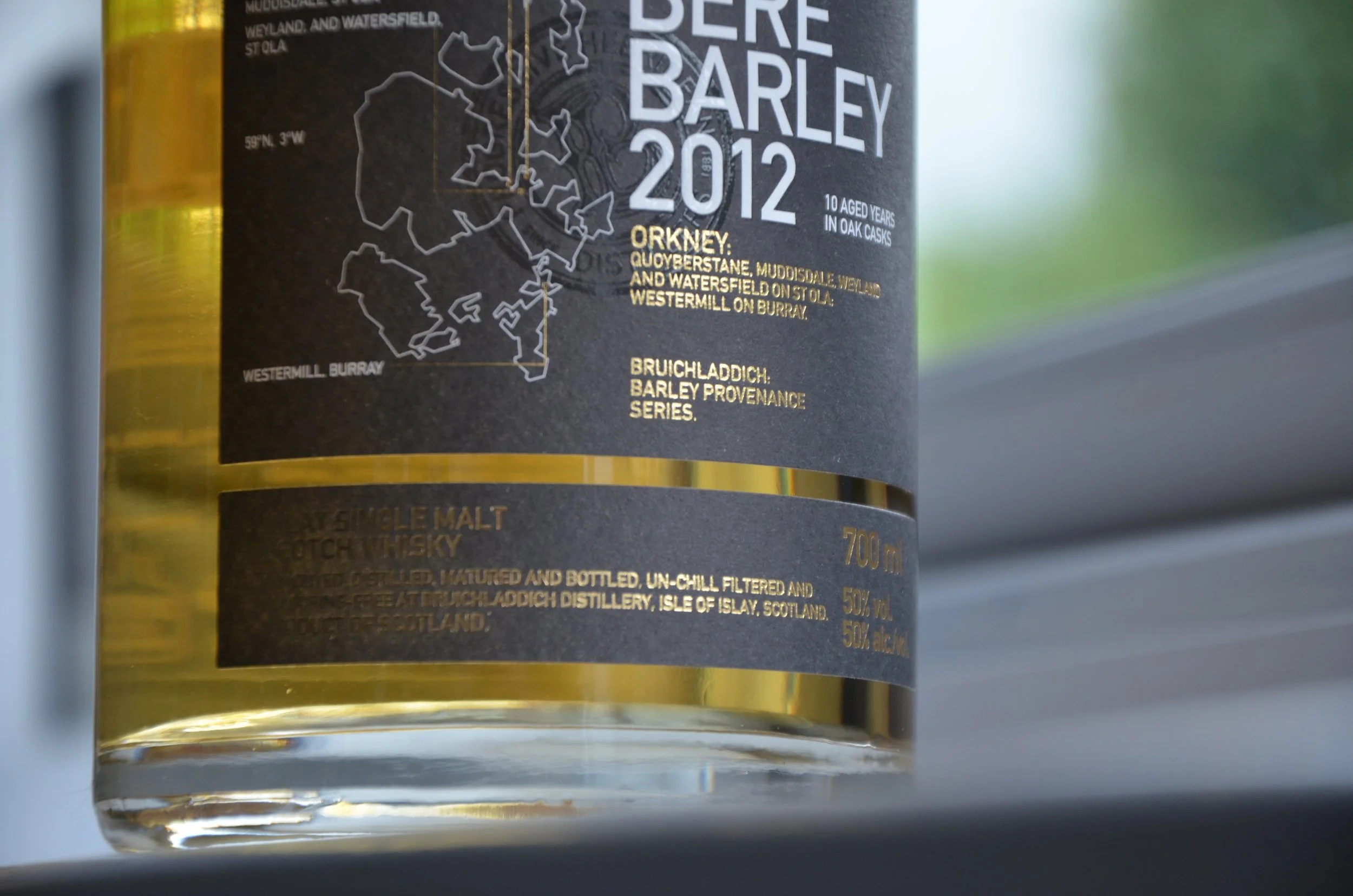 Bruichladdich Bere Barley 2012 — Dramface